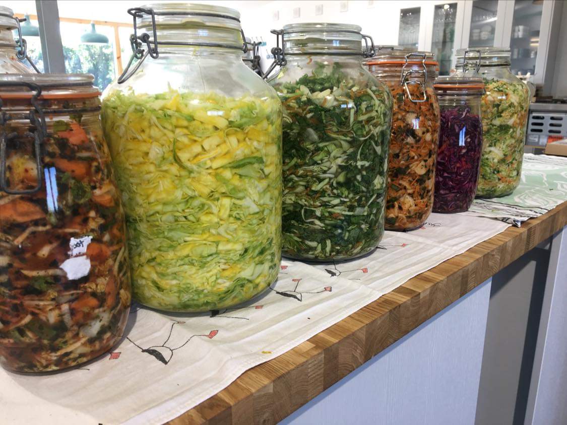 Learning Fermentation | Ground Up Cookery School | Devon