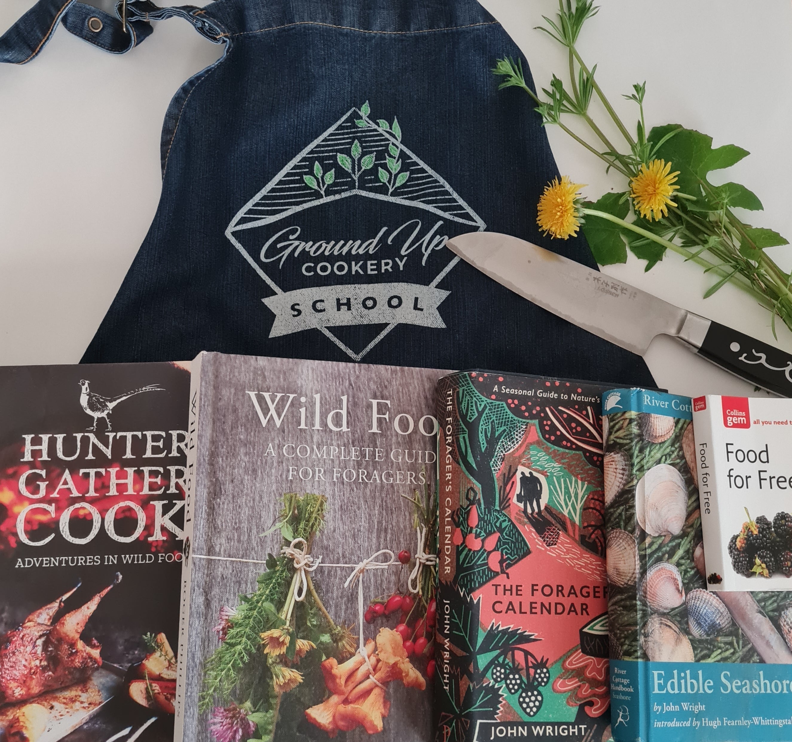 Top 5 Foraging Books | Ground Up Cookery School | Devon